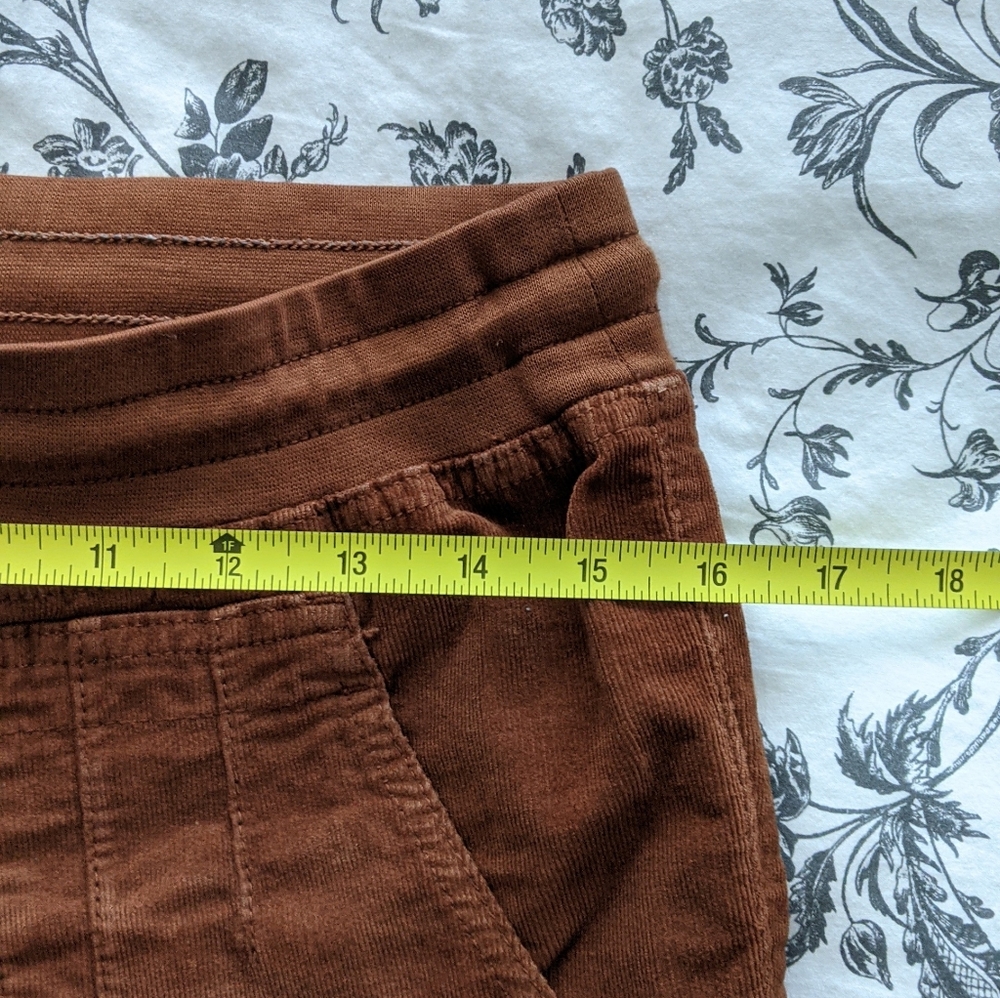 Anthropologie Leigh Corduroy Jogger Cedar S - Picture 7 of 9